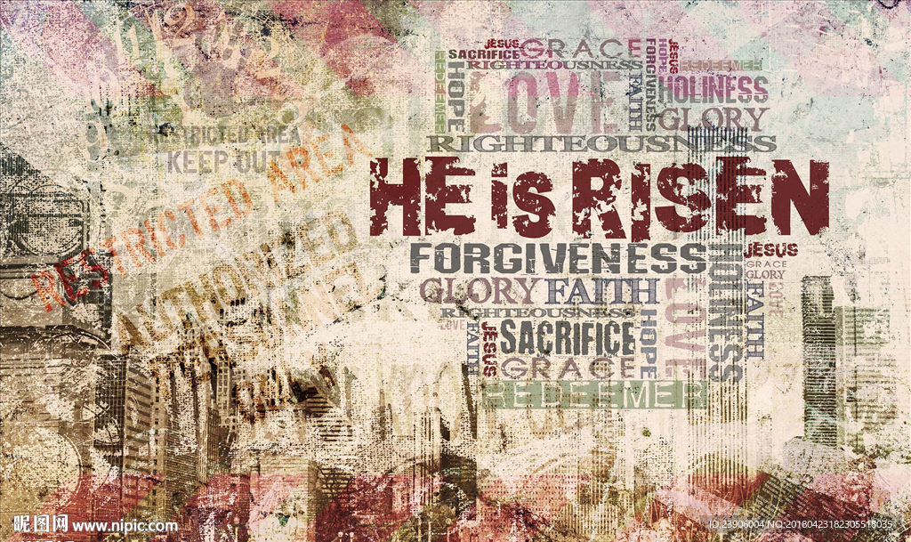 大型欧美复古怀旧破旧背景墙