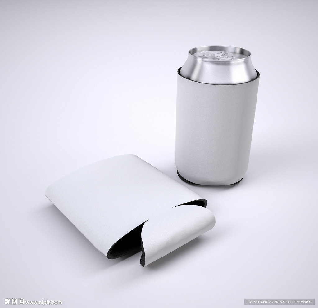 饮料罐包装样机