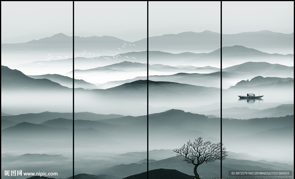 水墨山水