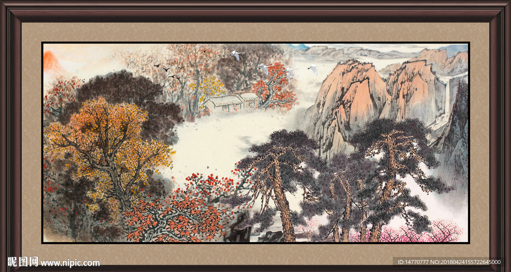 国画风景