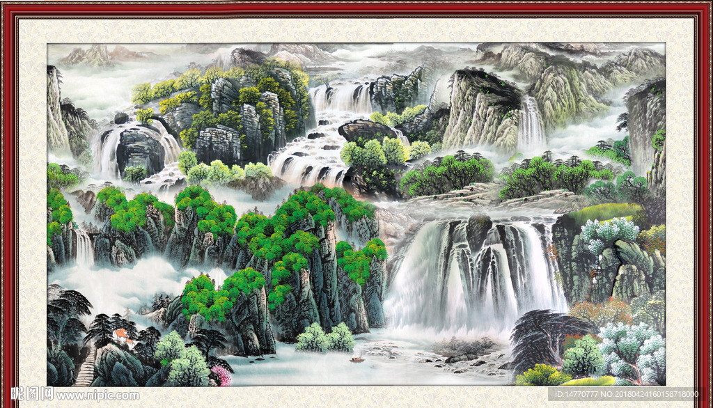 山水国画