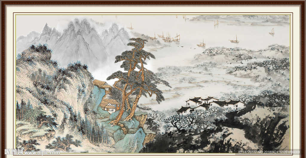 国画风景
