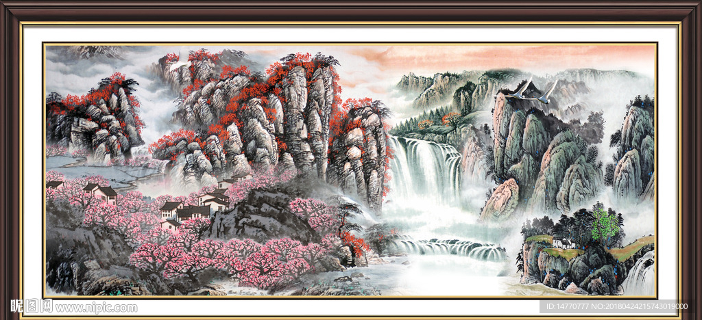 山水国画