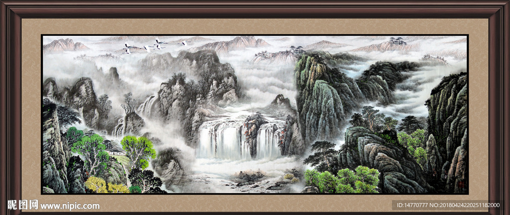 国画山水