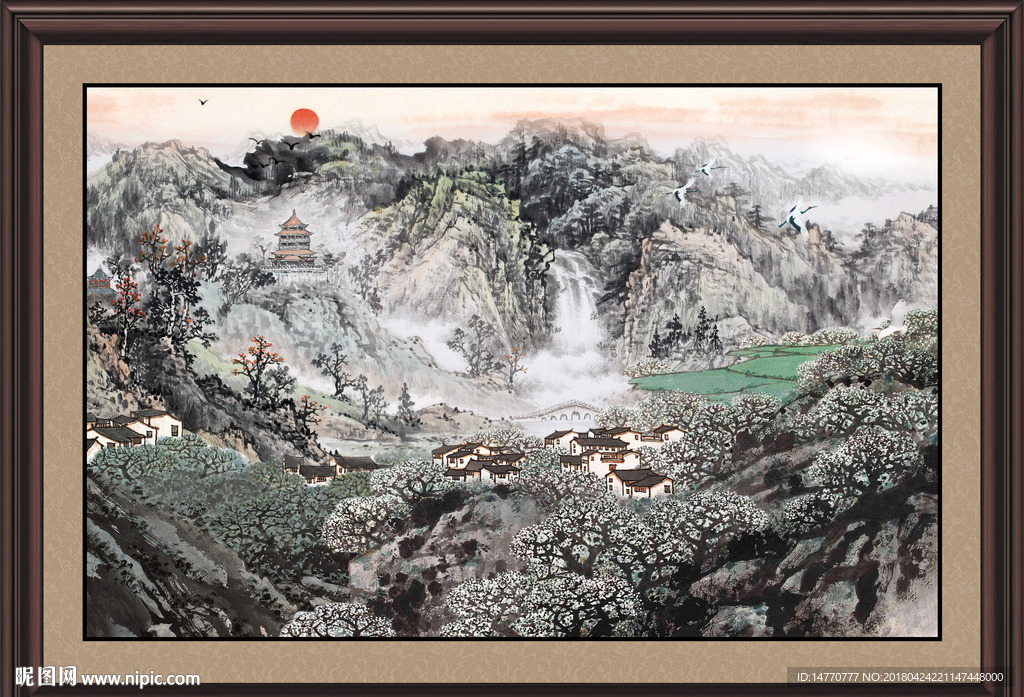 国画山水