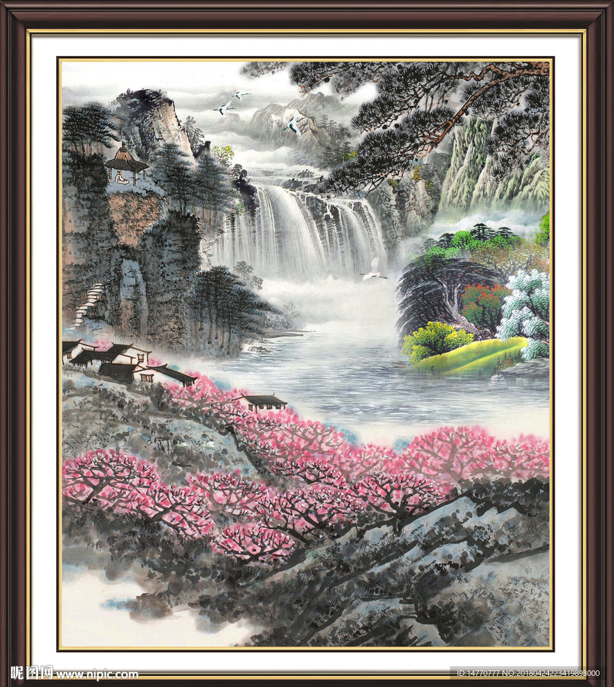山水国画