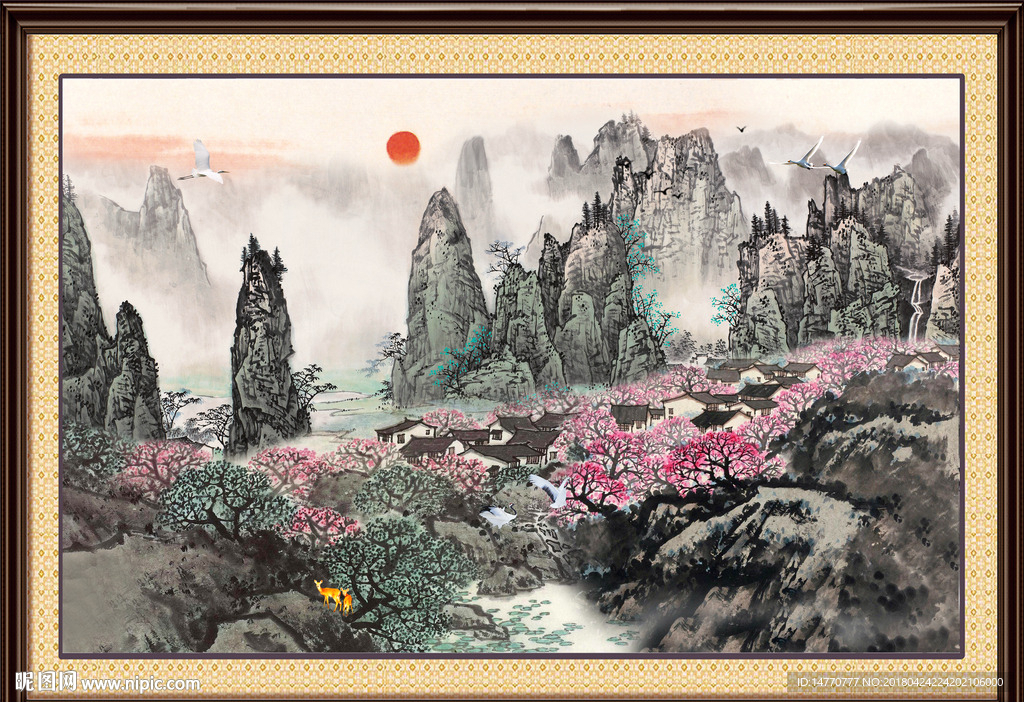 国画风景