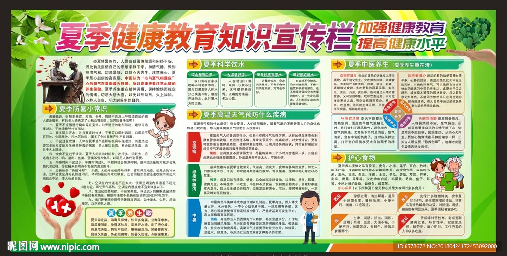 夏季健康教育