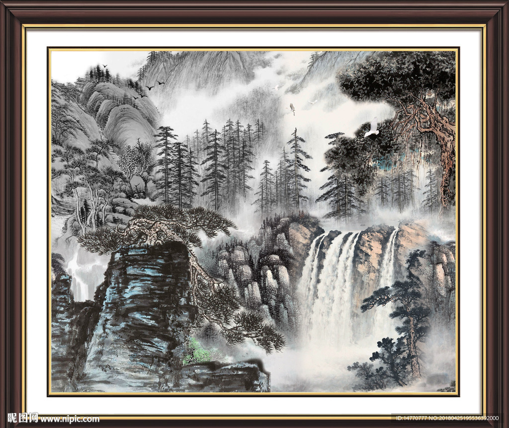 国画山水