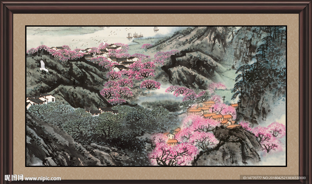 山水国画