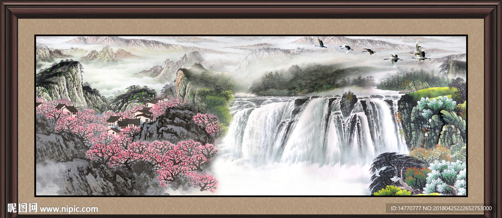 山水国画