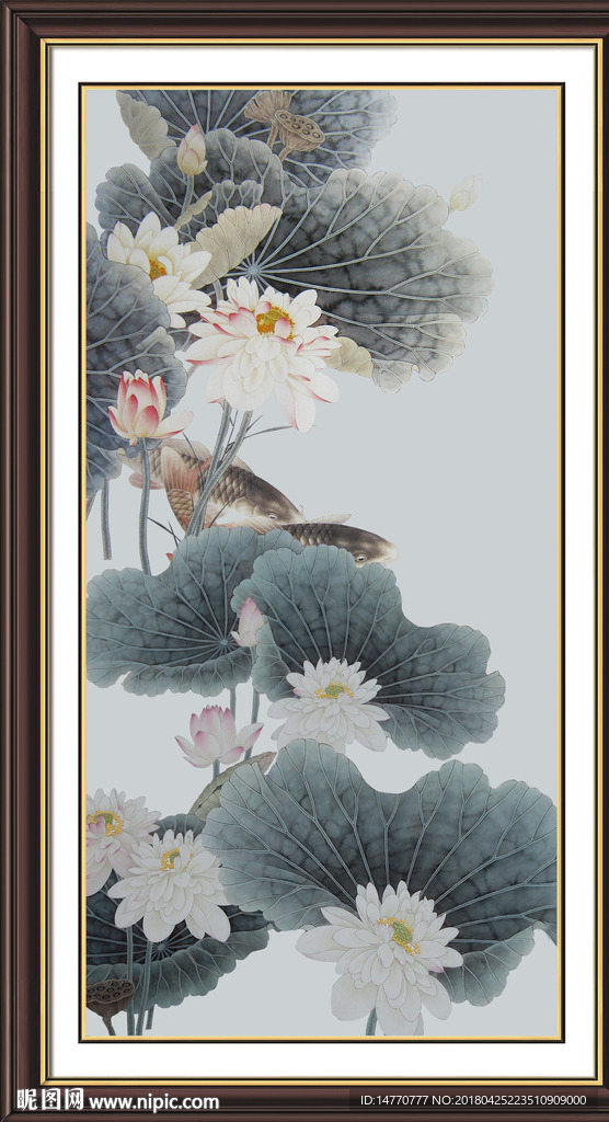 荷花图