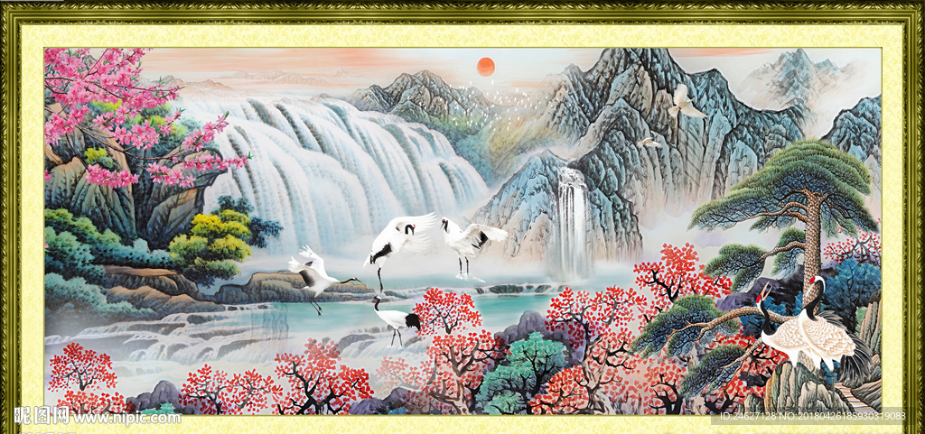国画山水