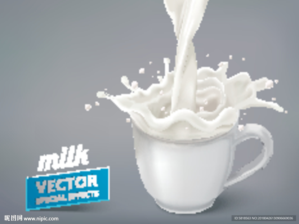 矢量牛奶广告图片素材-编号27798589-图行天下