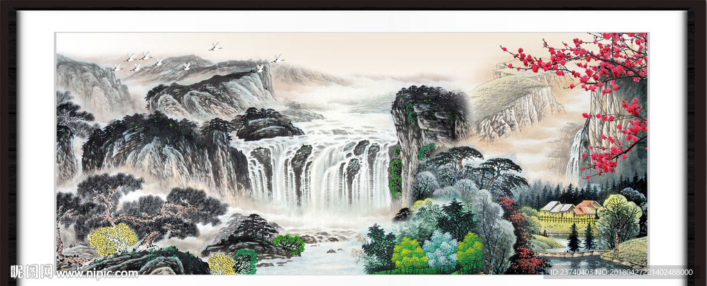 国画山水