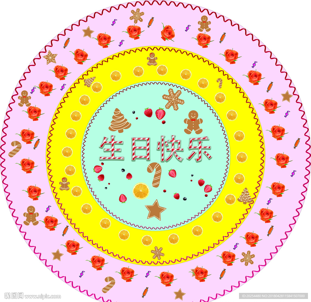 蛋糕贴图