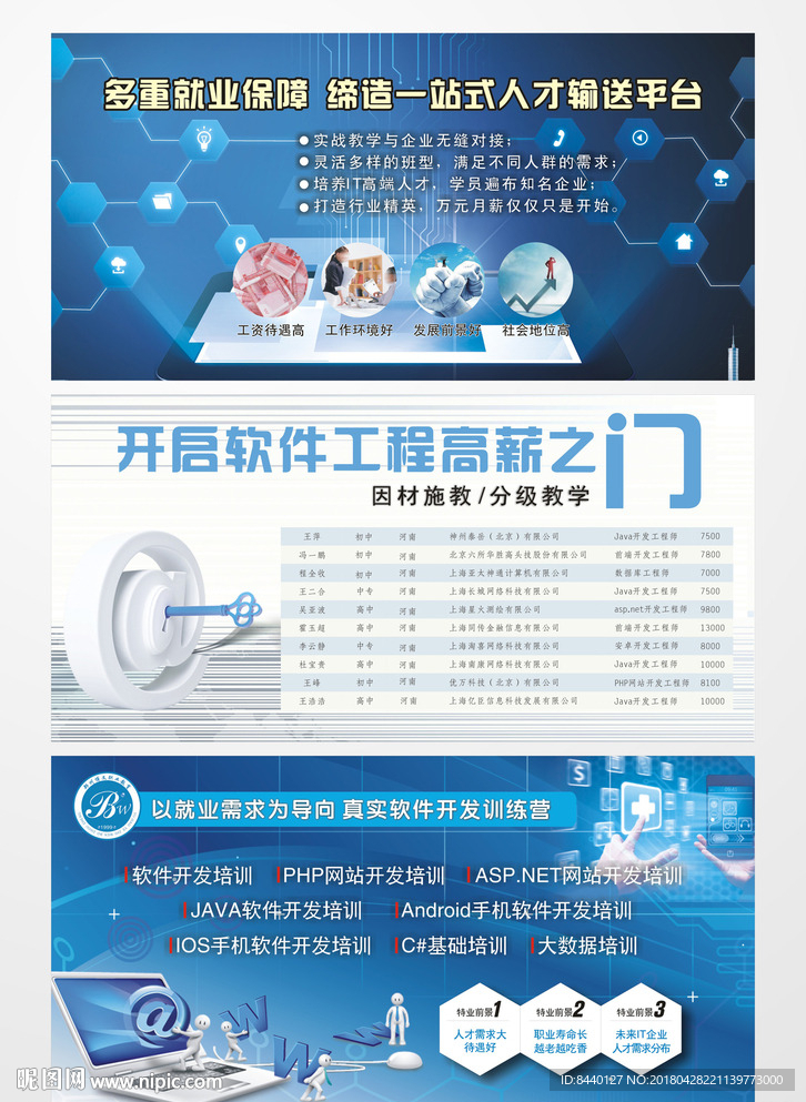 电脑培训海报