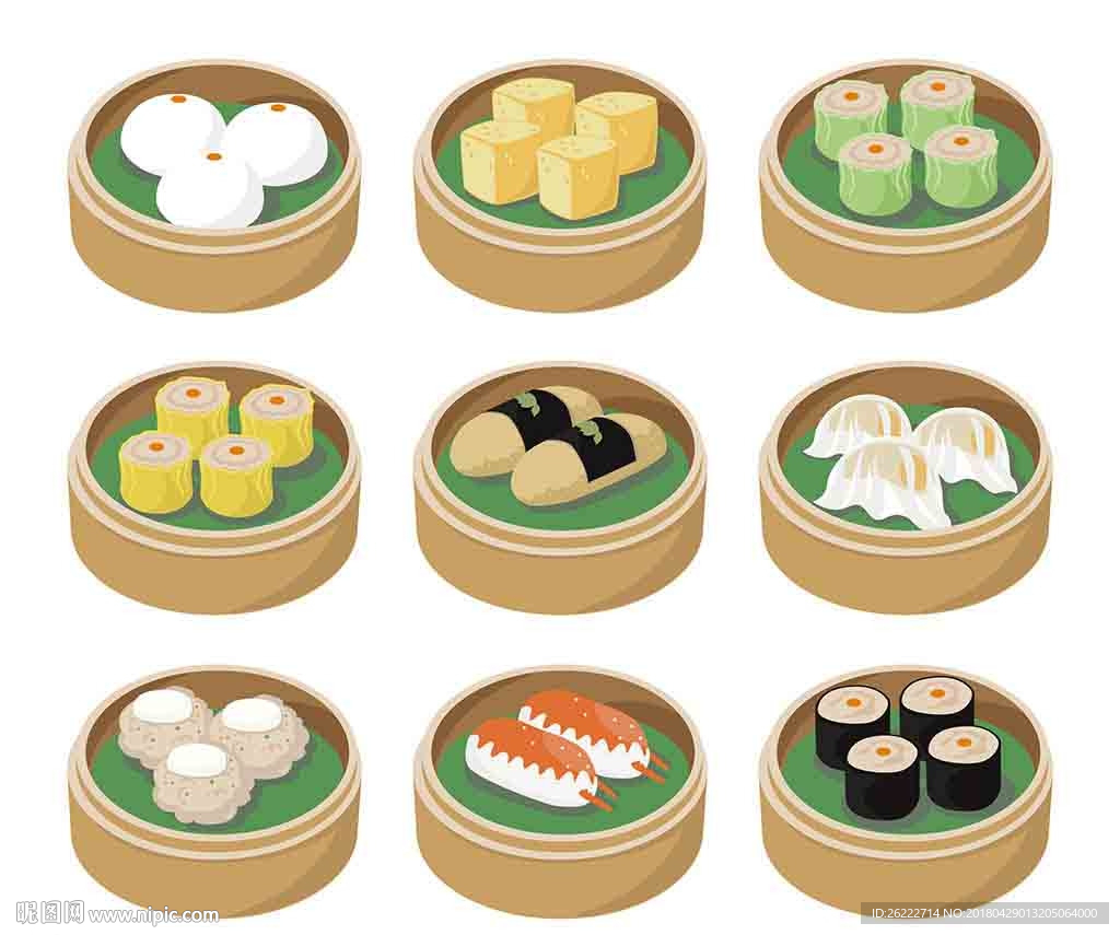 寿司日本料理矢量素材