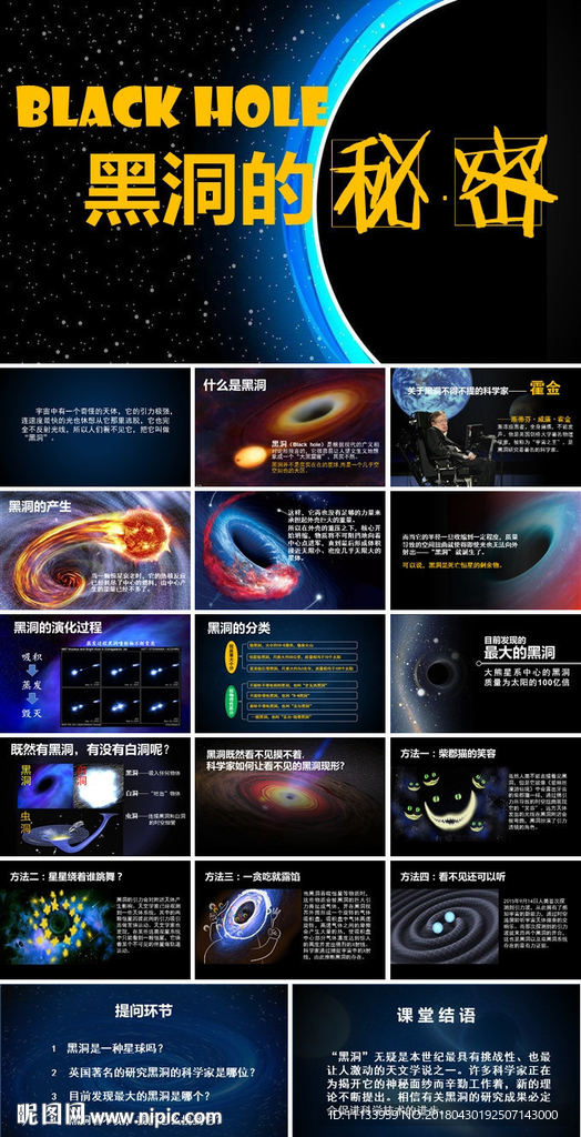 黑洞的秘密课件