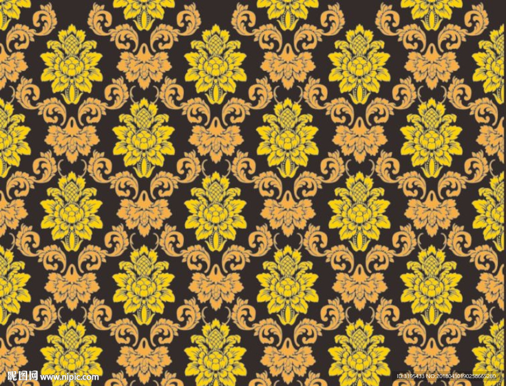 欧式图案 壁纸图案 硅藻泥图案