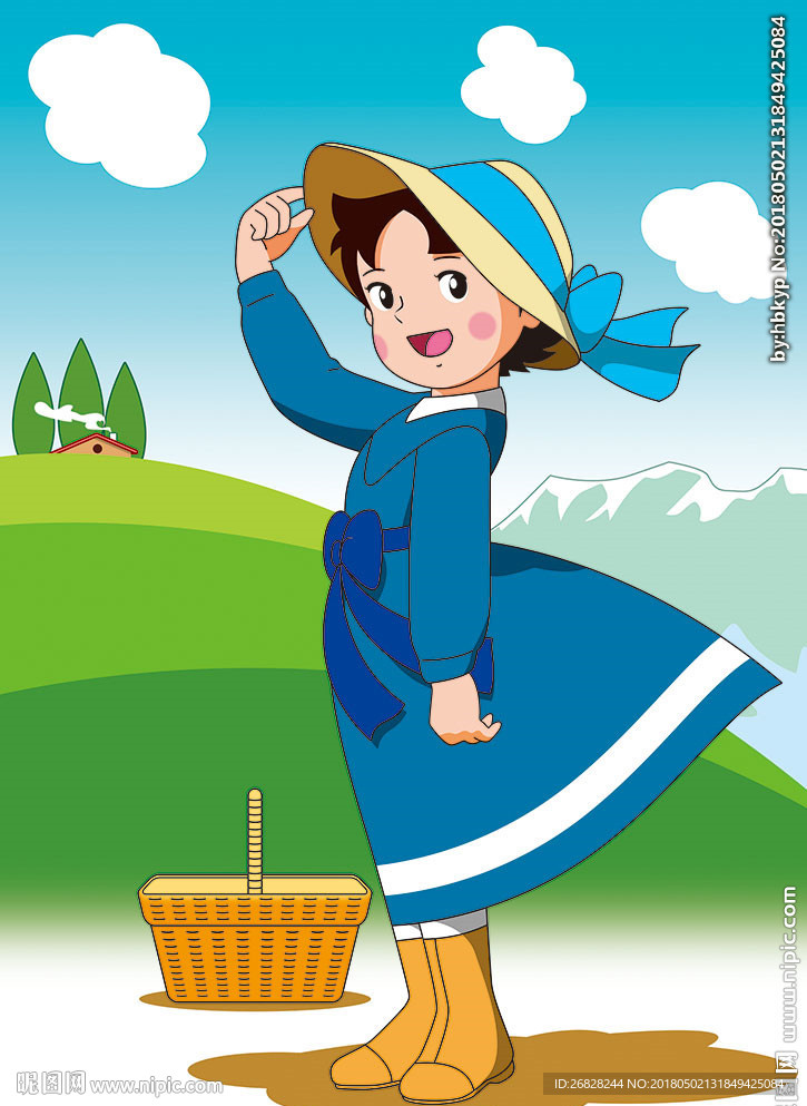 阿尔卑斯山少女