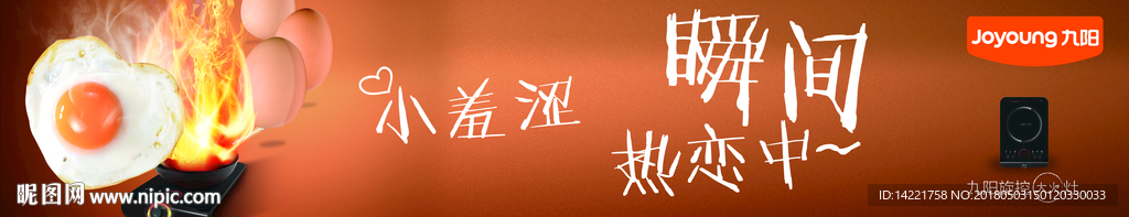 九阳标志 九阳电磁炉  海报
