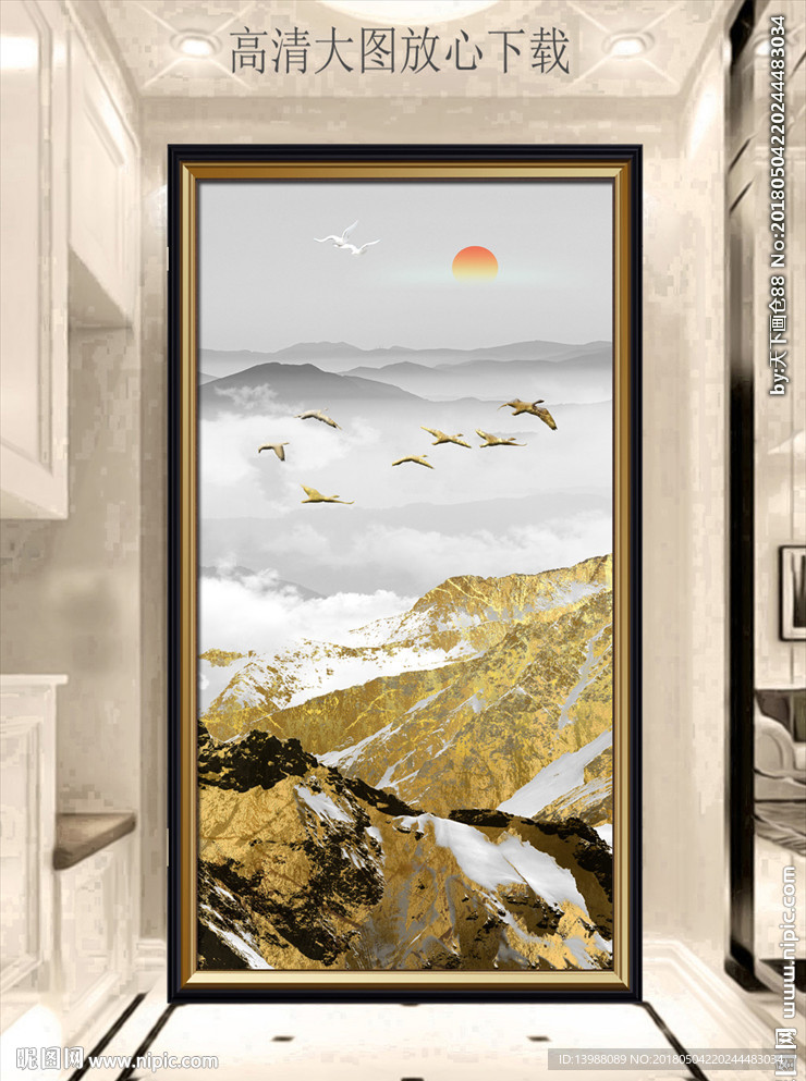 玄关画