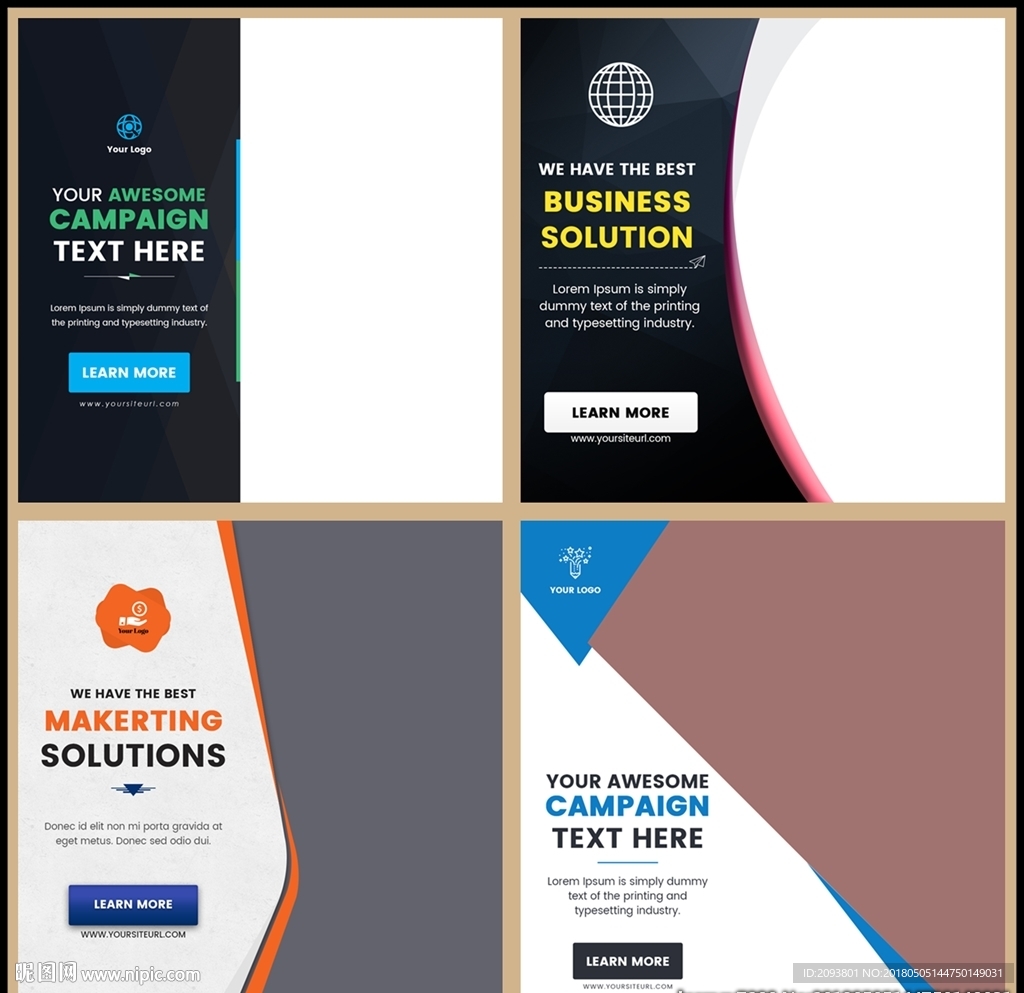 欧美外国英文排版艺术字创意主图