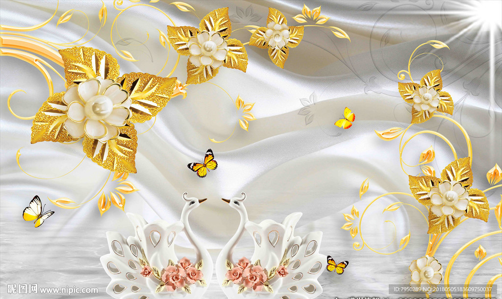 3D立体背景墙
