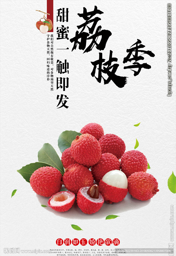 荔枝挂画 荔枝湾 荔枝树