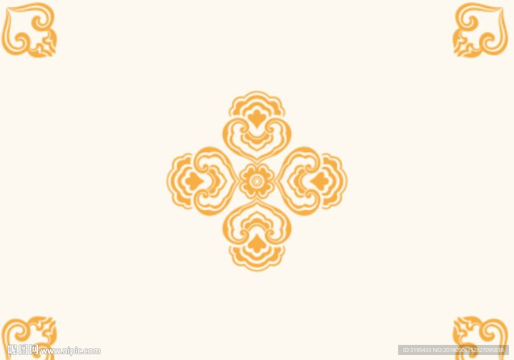 天花莲花图案 硅藻泥图案图