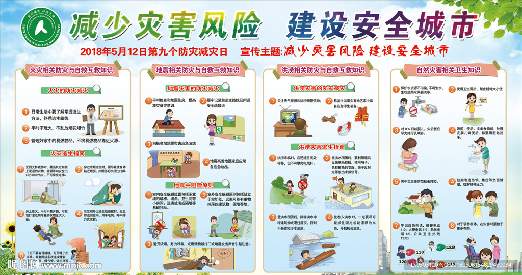 防灾减灾互救知识