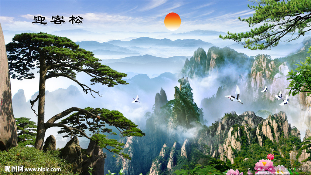 迎客松