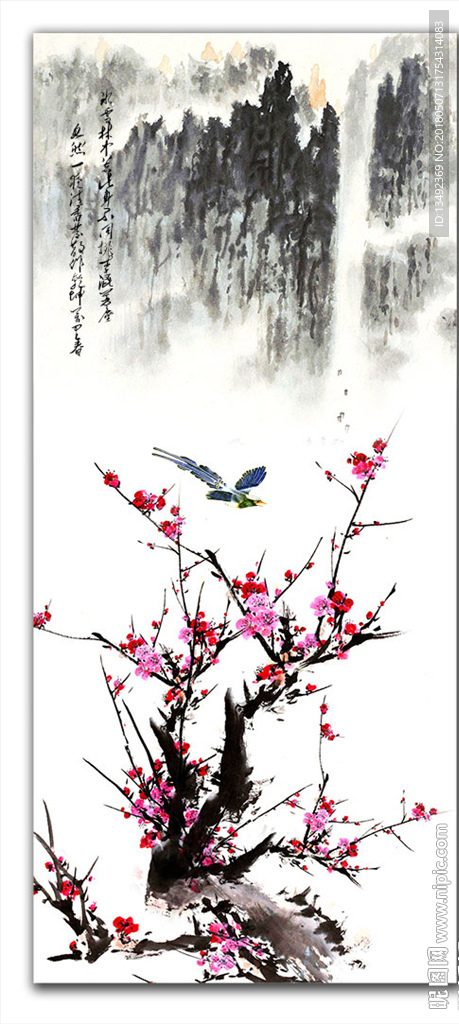 梅花国画