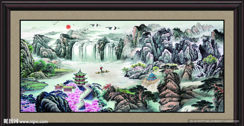 国画山水