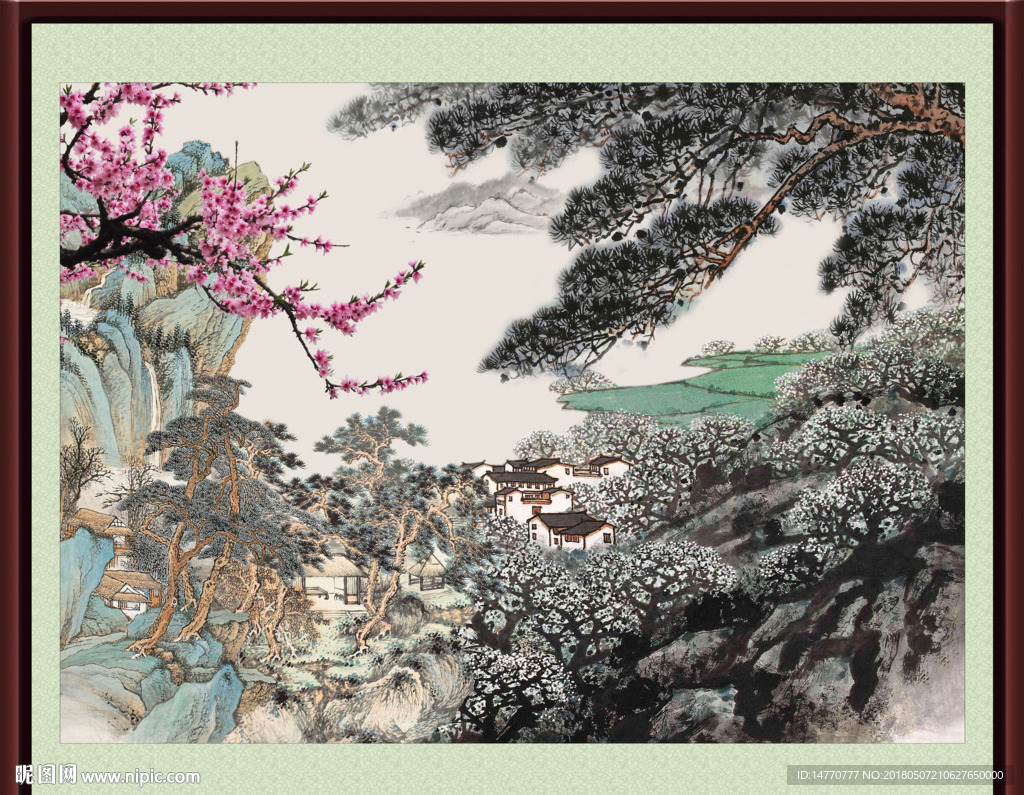 国画风景