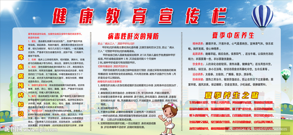 健康教育宣传栏