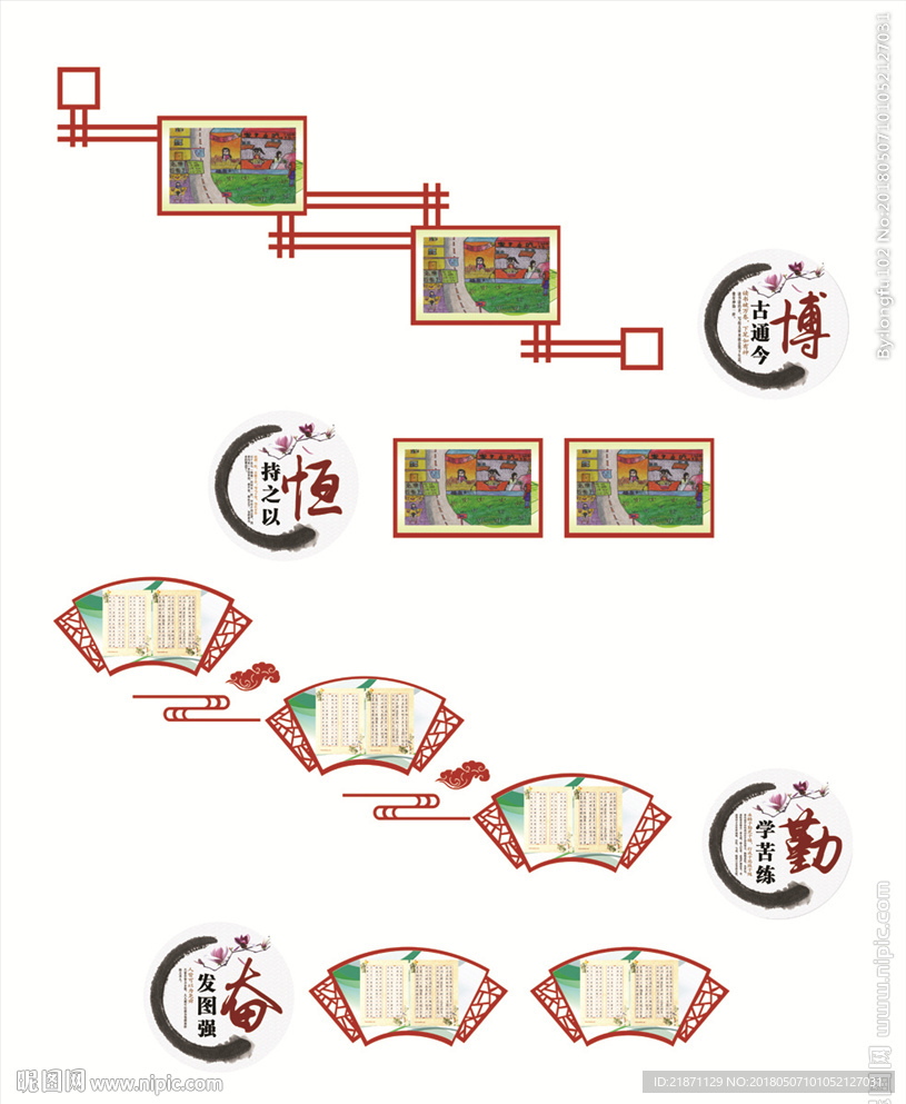 校园楼梯文化