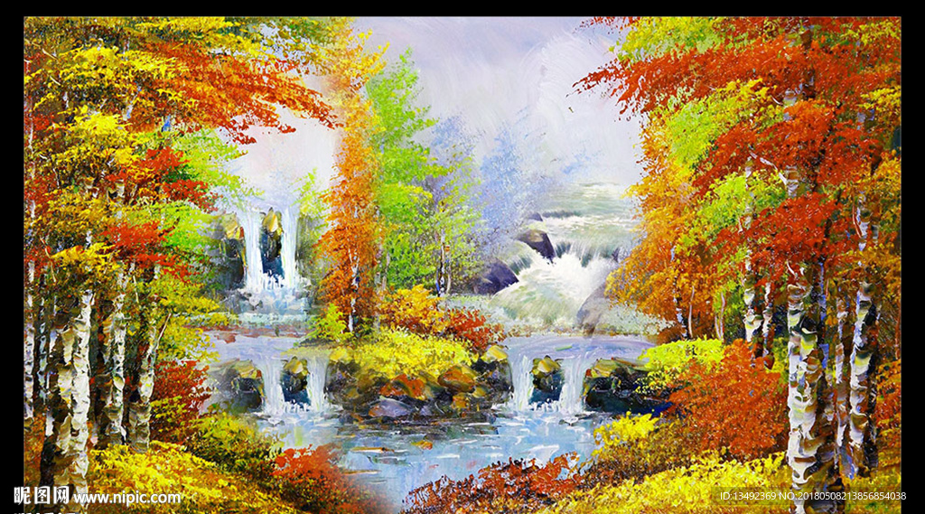 油画风景