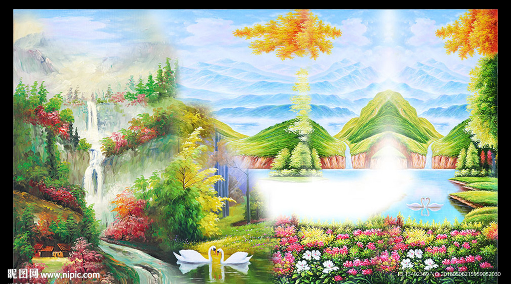 西方油画