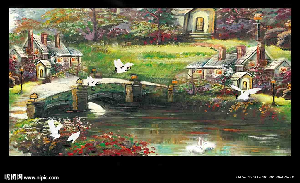 风景油画