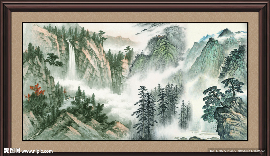 国画山水
