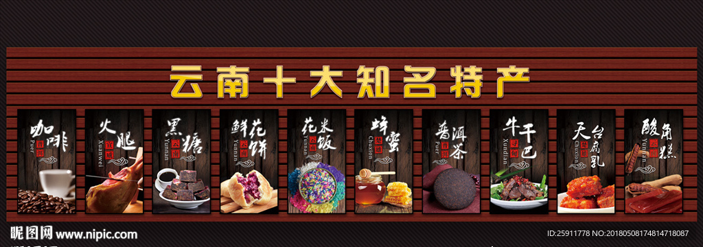 云南十大知名特产