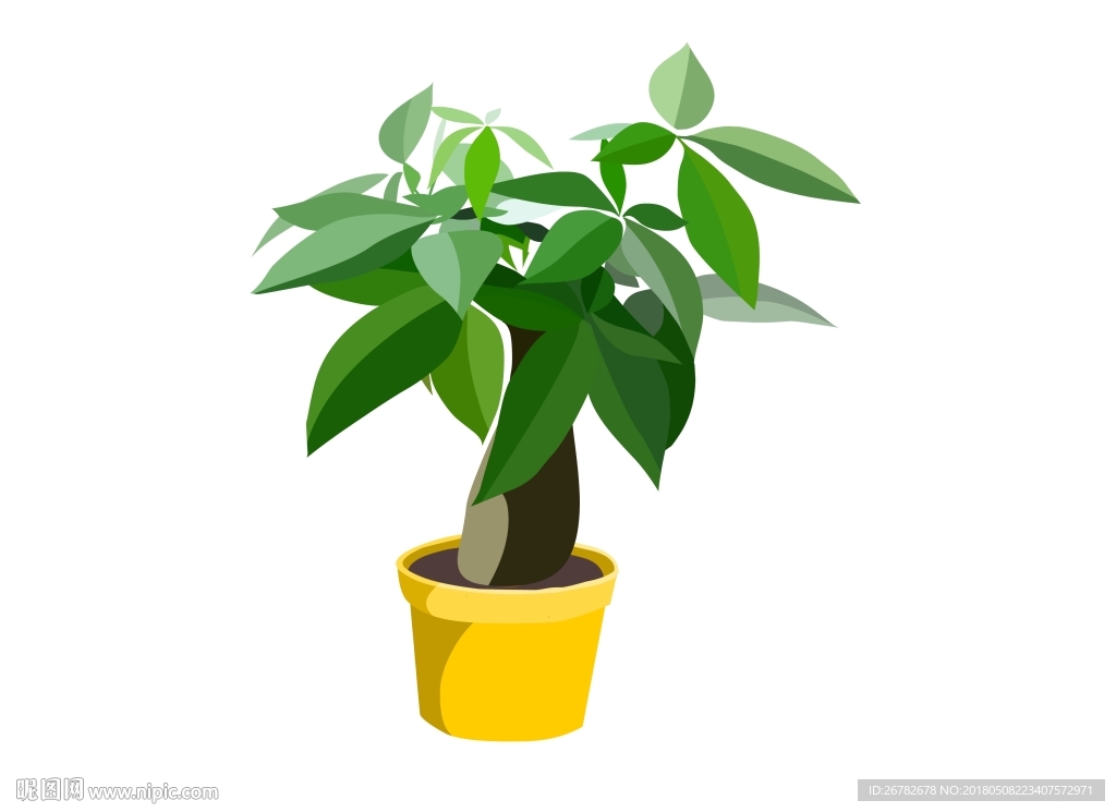 卡通绿植