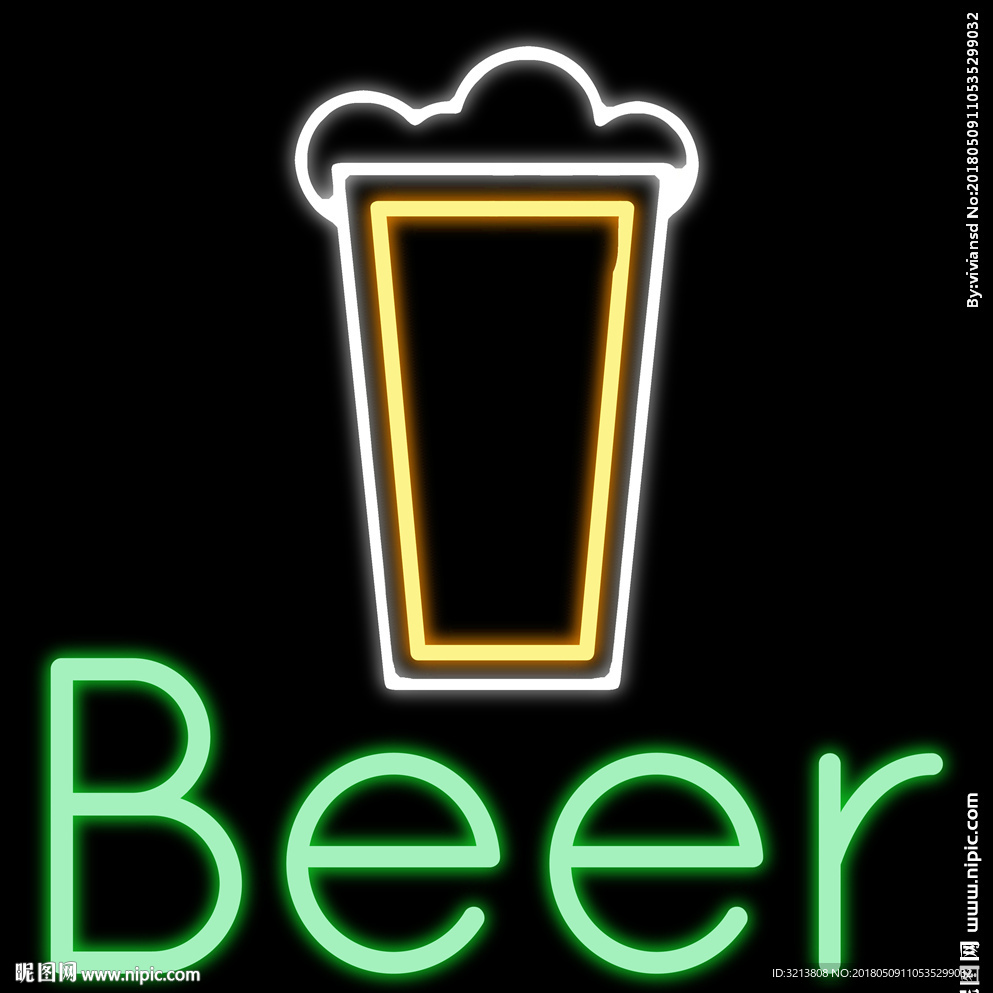 霓虹灯 LED 造型 酒吧