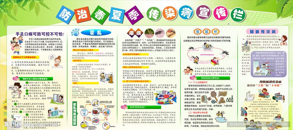 春夏季常见传染病