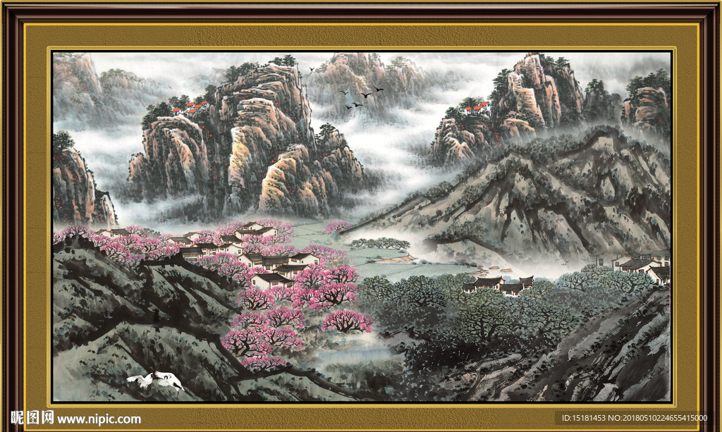 国画山水