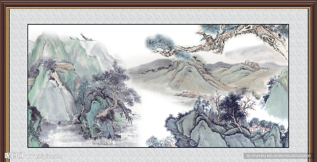 国画山水
