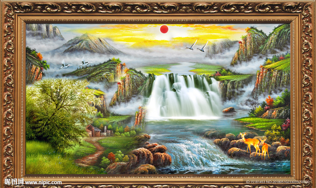 风景油画