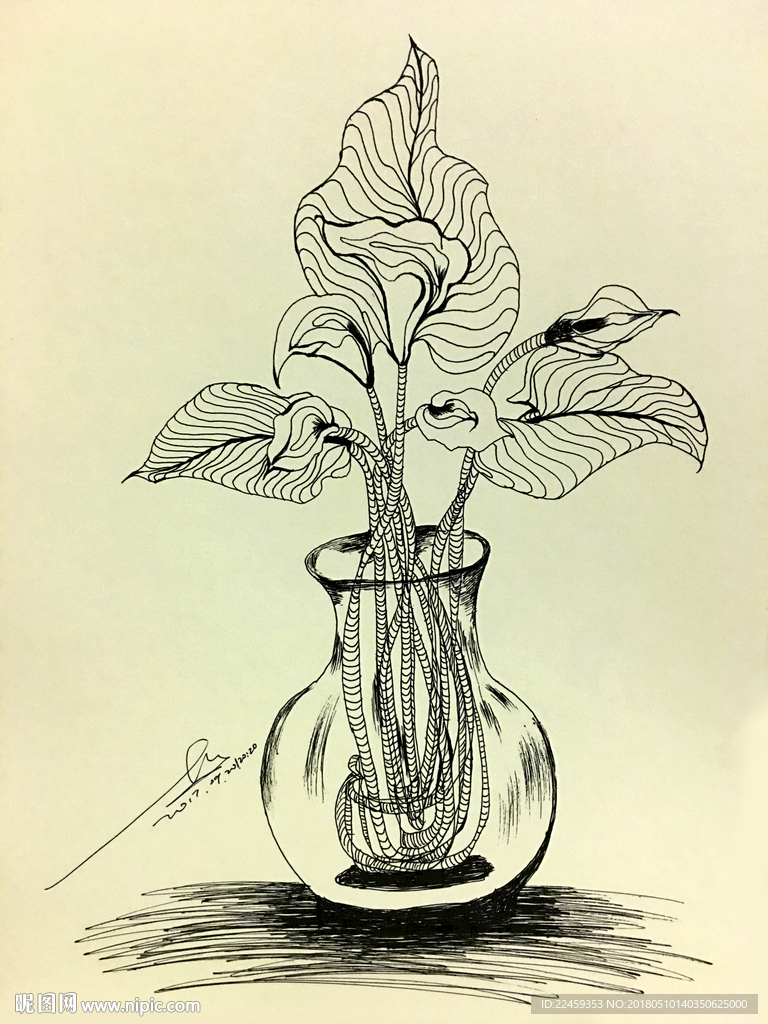 花绘插图